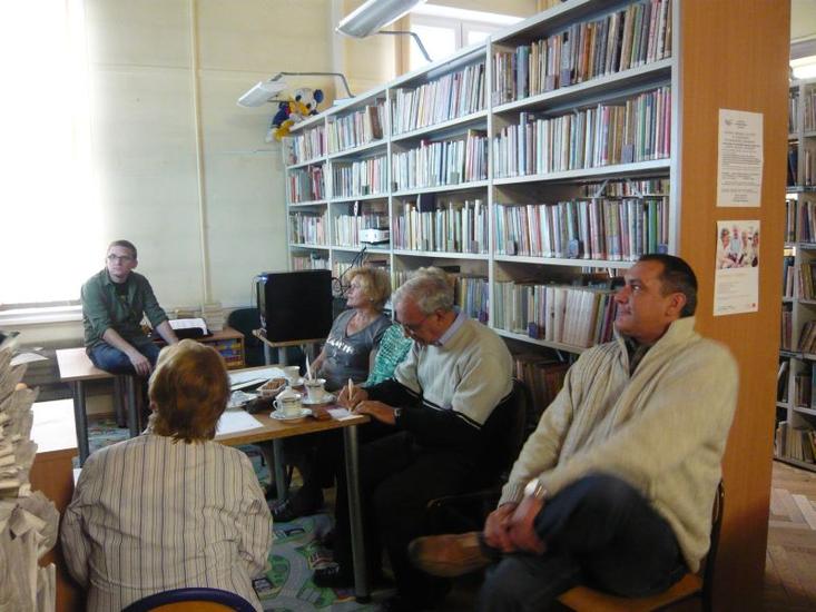 Biblioteka w Jabłonnie, spotkania z pasjami
