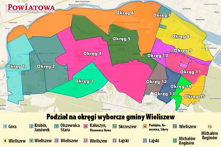 wybory-2014-wieliszew-okregi-wyborcze