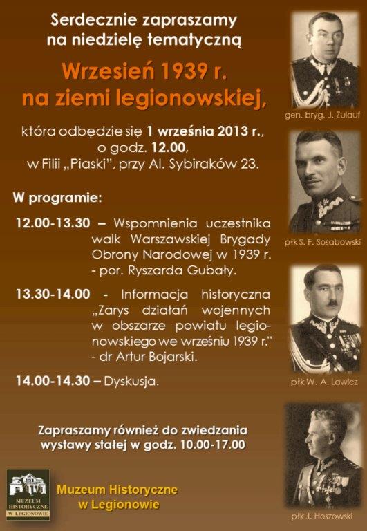 wrzesień na ziemi legionowskiej