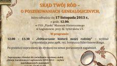 Skąd Twój ród