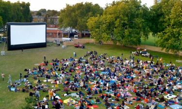 Secret Cinema in London Fields