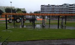 Budowa boisk sportowych, fot. radna Agata Zaklika Facebook