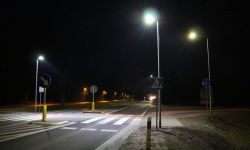 Nowe oświetlenie przejścia dla pieszych w Bożej Woli