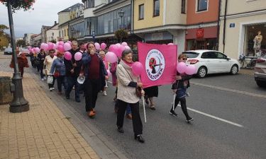 VI Legionowski Marsz Różowej Wstążki fot. Ewa Milner-Kochańska.Facebook (archiwum GP)