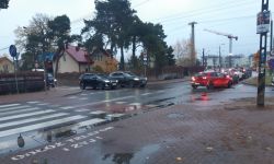 Niebezpieczne sytacje drogowe na skrzyżowaniu Mireckiego i Alei Legionów w Legionowie fot. GP