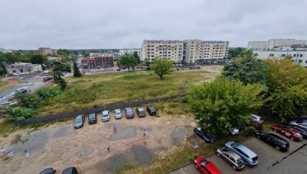 Działka u zbiegu ulic Słowackiego i Jagiellońskiej, na której ewentualnie ma powstać galeria handlowa i mieszkania (fot. GP/kg)