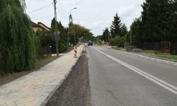 Rozbudowa drogi powiatowej nr 1820W (fot. Starostwo Powiatowe w Legionowie) 1