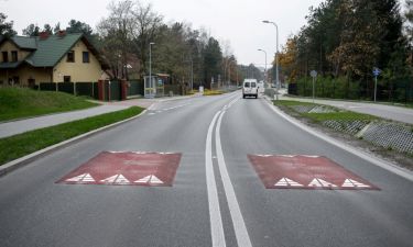 Progi zwalniające (zdjęcie ilustracyjne, fot. Urząd Miasta Stołecznego Warszawy)