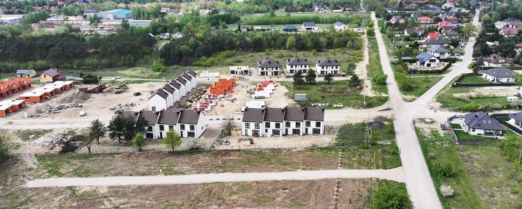 W rejonie ul. Kolejowej powstają nowe osiedla (fot. GP)