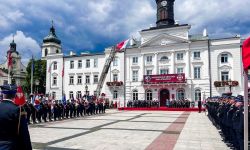 Mazowieckie Obchody Dnia Strażaka 2025 w Płocku (fot. Komenda Główna Państwowej Straży Pożarnej
