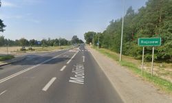 ul. Modlińska (DW 630) w gminie Jabłonna (fot. Google Maps)