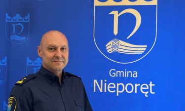 Maciej Skibińskim nowy Komendant Straży Gminne w Nieporęcie (fot. Urząd Gminy Nieporęt)