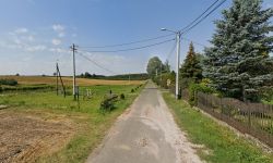 W Ludwinowie Dębskim powstanie boisko wielofunkcyjne (fot. Google Maps)