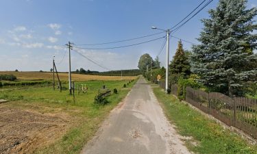 W Ludwinowie Dębskim powstanie boisko wielofunkcyjne (fot. Google Maps)