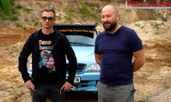 Pan Daniel i Dawid, którzy wezmą udział w rajdzie Budapeszt-Bamako (fot. GP.aw)